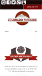 Mobile Screenshot of coloradofireside.com